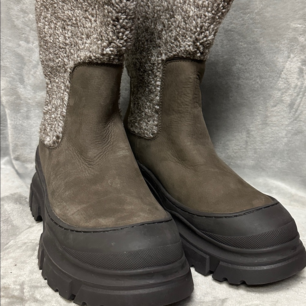 Hunter Tisha Lug Sole Waterproof Snow Boots Size 9 - Picture 3 of 9